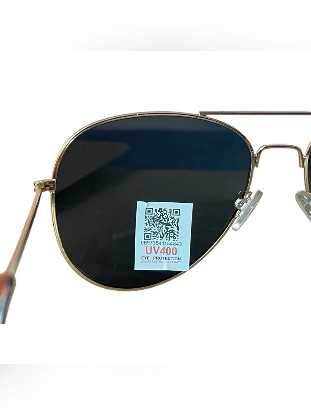 Rosehill Rooftop Aviator Police Goldrim Sunglasses Tortoise Shell UV Protection